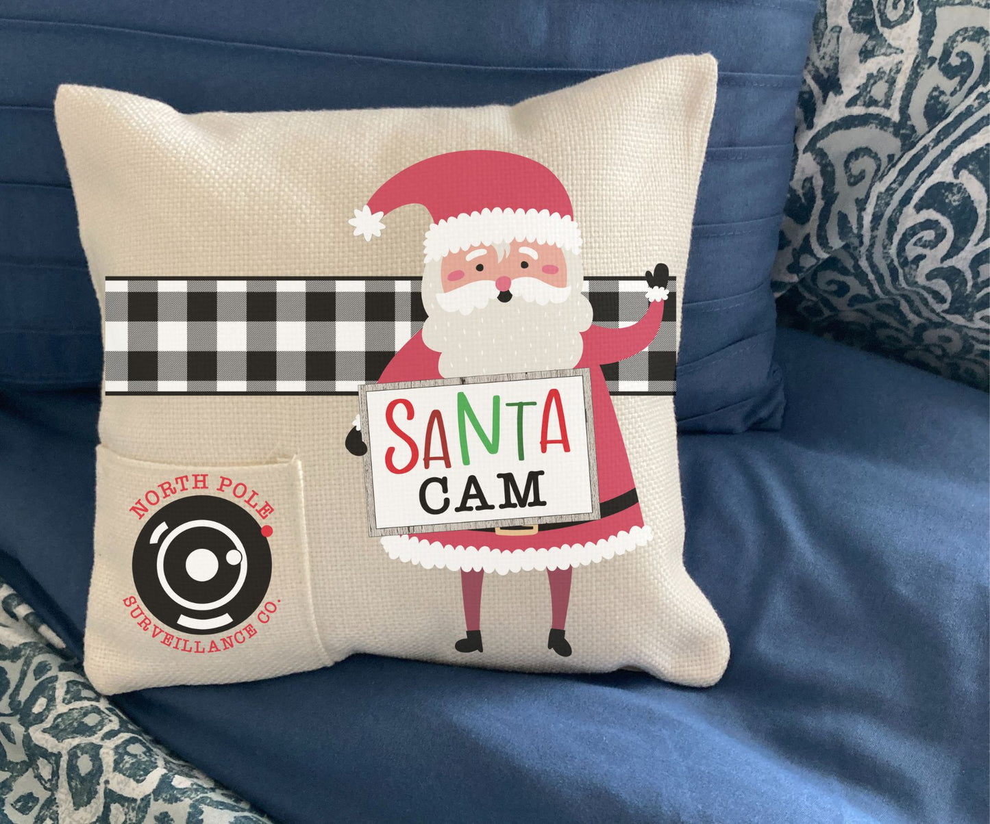 Santa Cam Pocket pillows