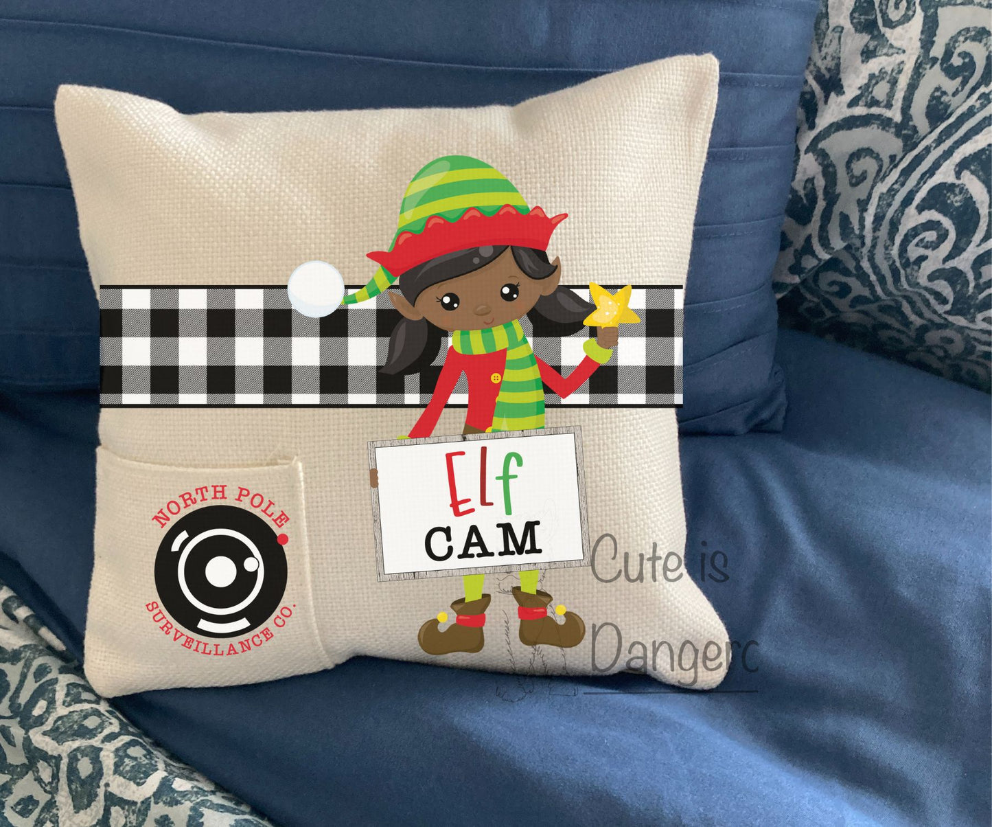 Santa Cam Pocket pillows