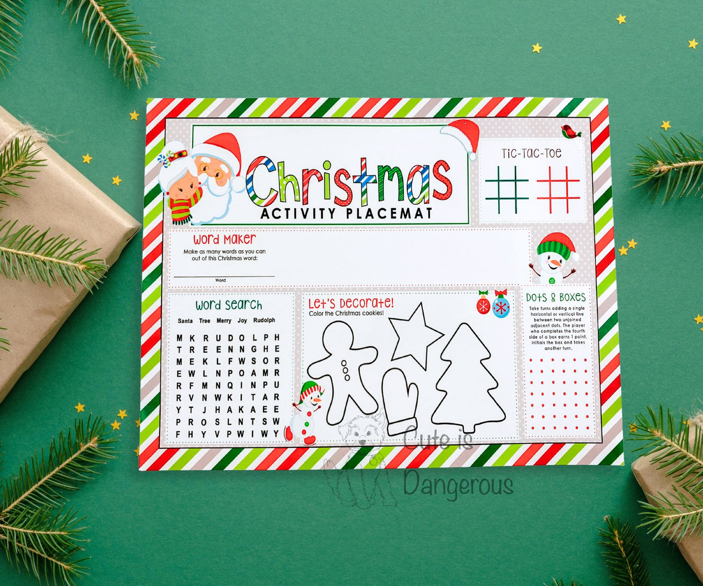 Christmas Activity Mat