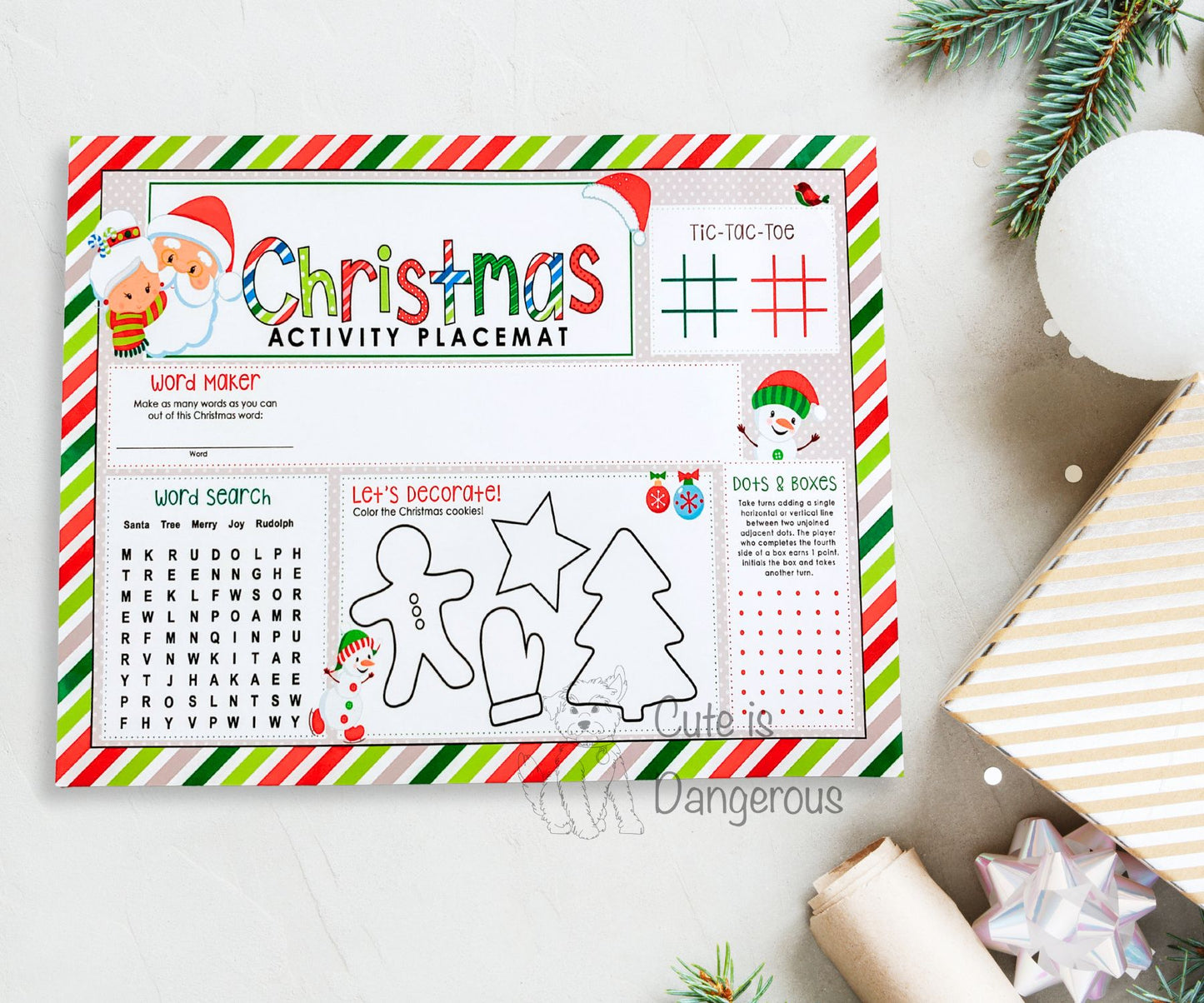 Christmas Activity Mat