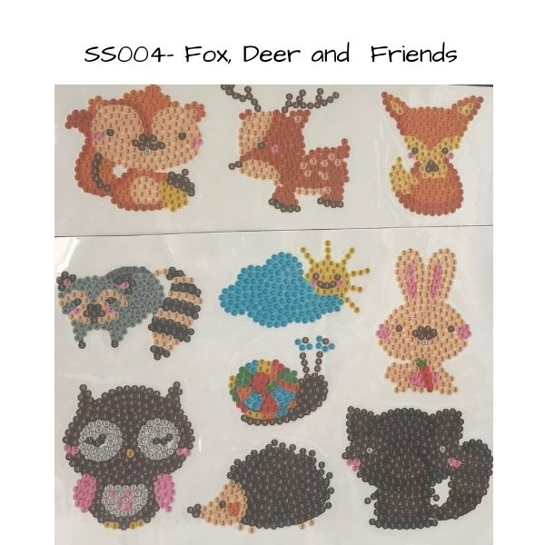 Fox and Friends sticker kit