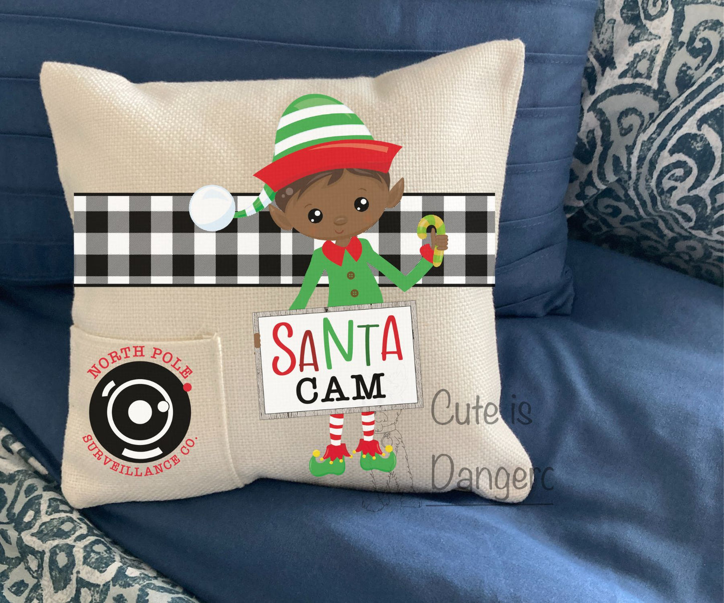 Santa Cam Pocket pillows