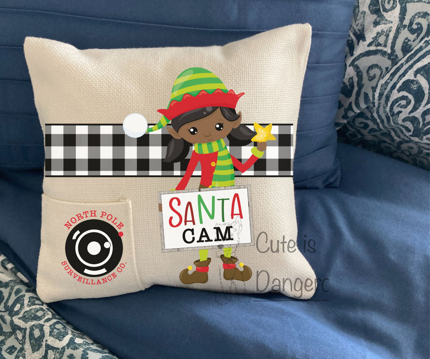 Santa Cam Pocket pillows