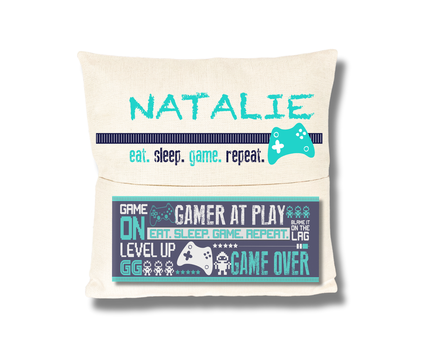 Gamer's Paradise Pillow Cover